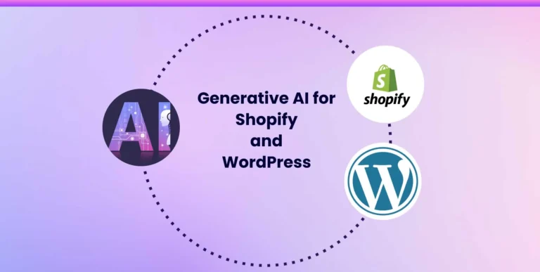 Generative AI for shopify and wordpress